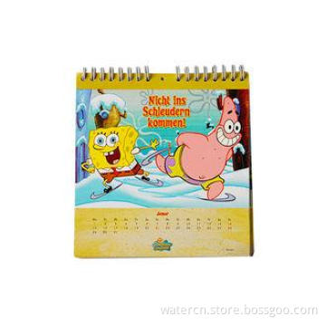OEM Customized desk calendar / wall calender Spiral Bound N